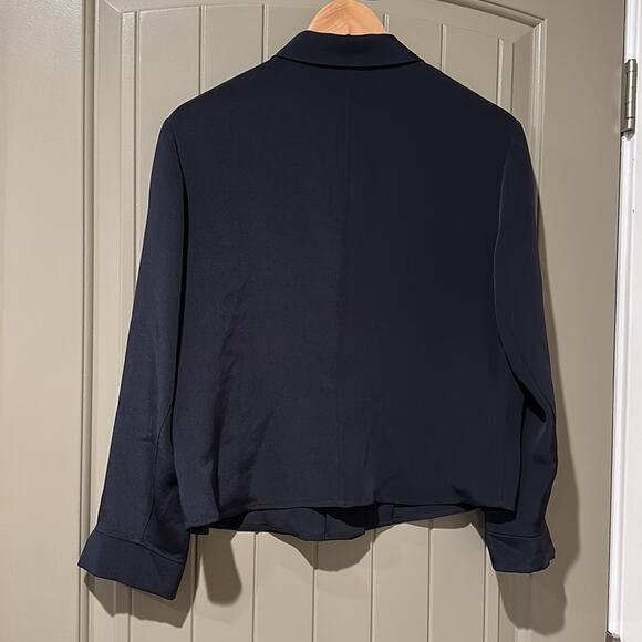 Peter Cohen Silk Blouse sz L - Picture 6 of 8